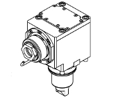 Axial Geared Down driven tool - Ratio 2:1 H=85mm