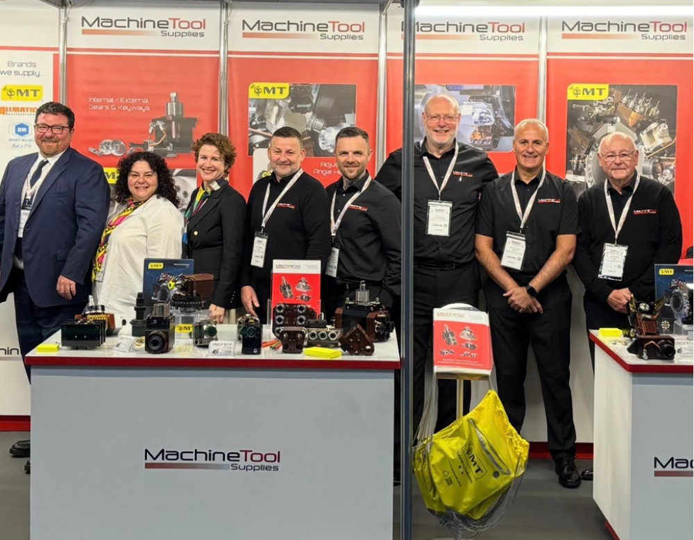 Team Machine Tool Supplies with their exhibition stand